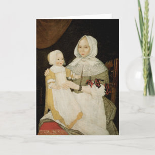 Mevr. Elizabeth Freake en het wenskaart van Mary Kaart