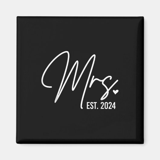 Mevr. Gest. 2024 Net Getrouwd Trouwen Voor Haar Mi Magneet (Voorkant)
