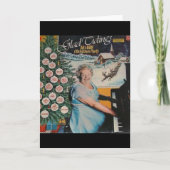 Mevr. Mills Kerstkaart Feestdagen Kaart (Voorkant)