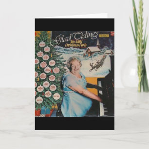 Mevr. Mills Kerstkaart Feestdagen Kaart