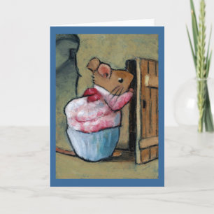 MEVR. TITTLEMOUSE (in de Pastelkleur van de Olie) Kaart