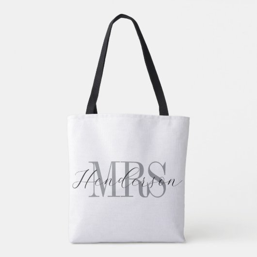 Mevr. Tote Bag (Achterkant)