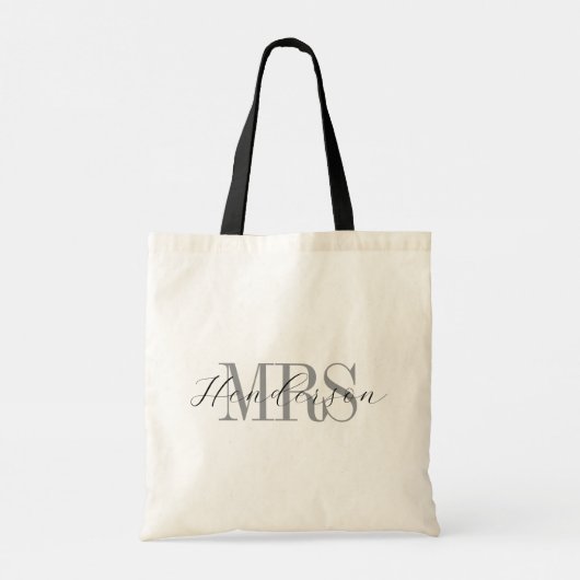 Mevr. Tote Bag (Achterkant)
