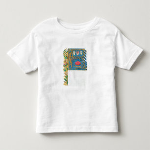 Mevrouw 134 Verlichtingsbrief "A" en zijrand van f Kinder Shirts