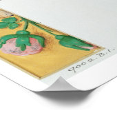 Mevrouw 134 Verlichtingsbrief "A" en zijrand van f Poster (Hoek)