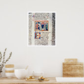 Mevrouw 150 f.61v A Arrest van het Decreet de St. Poster (Keuken)