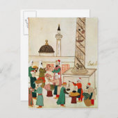 Mevrouw 1671 A Bazaar in Istanbul, c.1580 Briefkaart (Voorkant / Achterkant)