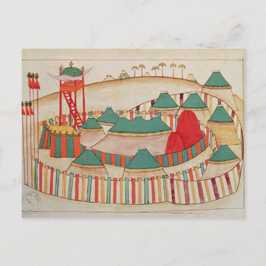 Mevrouw 1671 The Imperial Camp, c.1580 Briefkaart (Voorkant)