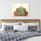 Mevrouw 1971 Sultan Suleyman I Canvas Afdruk (Insitu (Slaapkamer))