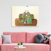 Mevrouw 1971 Sultan Suleyman I Canvas Afdruk (Insitu (Woonkamer))