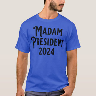 Mevrouw 2024 Zwart T-shirt