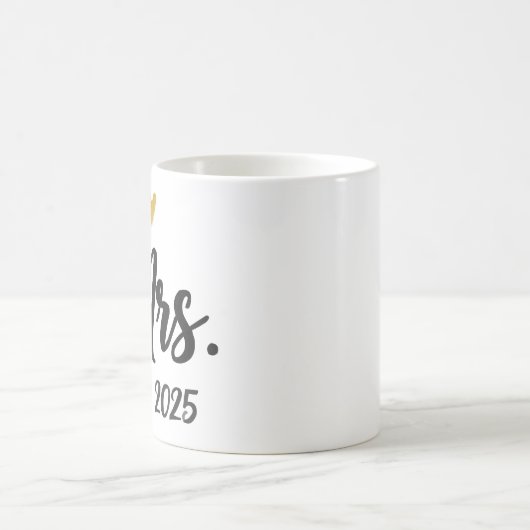 "Mevrouw 2025" Gouden Hart Bruid-to-be Mok (Center)