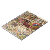 Mevrouw 2617 Theseus geeft een triomfantelijke ver Notitieboek (Linkerzijde)