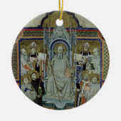 Mevrouw 501 St. Benedict (vellum) Keramisch Ornament (Voorkant)