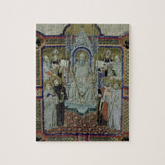 Mevrouw 501 St. Benedict (vellum) Legpuzzel (Verticaal)