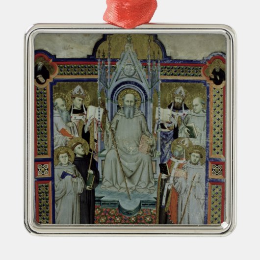 Mevrouw 501 St. Benedict (vellum) Metalen Ornament (Voorkant)