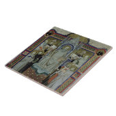 Mevrouw 501 St. Benedict (vellum) Tegeltje (Zijkant)