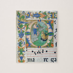 Mevrouw 515 f.1r The Miraculous Draft of Fishes, v Legpuzzel