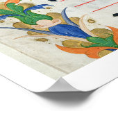 Mevrouw 515 f.1r The Miraculous Draft of Fishes, v Poster (Hoek)