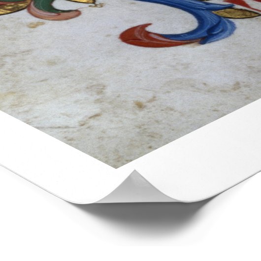 Mevrouw 531 f.169v Geschiedeniseerd initiaal "D" m Poster (Hoek)