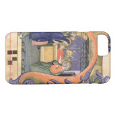 Mevrouw 571 f.6r Geschiedeniseerd initiaal "H" waa Case-Mate iPhone Case (Achterkant (Horizontaal))
