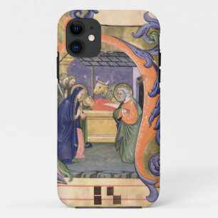 Mevrouw 571 f.6r Geschiedeniseerd initiaal "H" waa iPhone 11 Hoesje