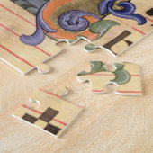 Mevrouw 571 f.6r Geschiedeniseerd initiaal "H" waa Legpuzzel (Zijkant)