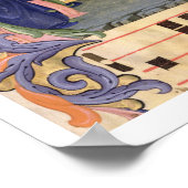 Mevrouw 571 f.6r Geschiedeniseerd initiaal "H" waa Poster (Hoek)