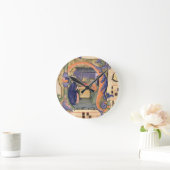 Mevrouw 571 f.6r Geschiedeniseerd initiaal "H" waa Ronde Klok (Huis)