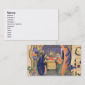 Mevrouw 571 f.6r Geschiedeniseerd initiaal "H" waa Visitekaartje (Voorkant / Achterkant)