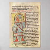 Mevrouw 8 f.95v St. John de Evangelist Poster (Voorkant)