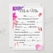 Mevrouw aan mevrouw Libs Aankondiging (Voorkant)