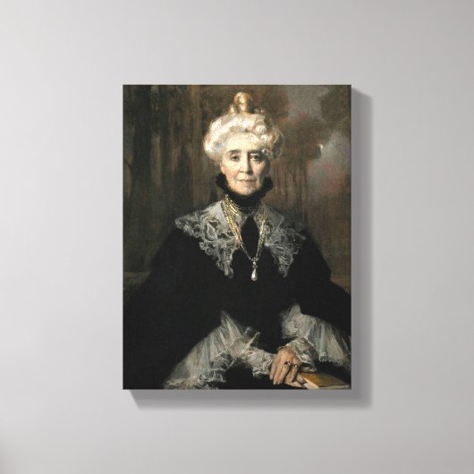 Mevrouw Adeline M. Noble Canvas Afdruk (Voorkant)