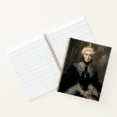 Mevrouw Adeline M. Noble Notitieboek (Binnen)