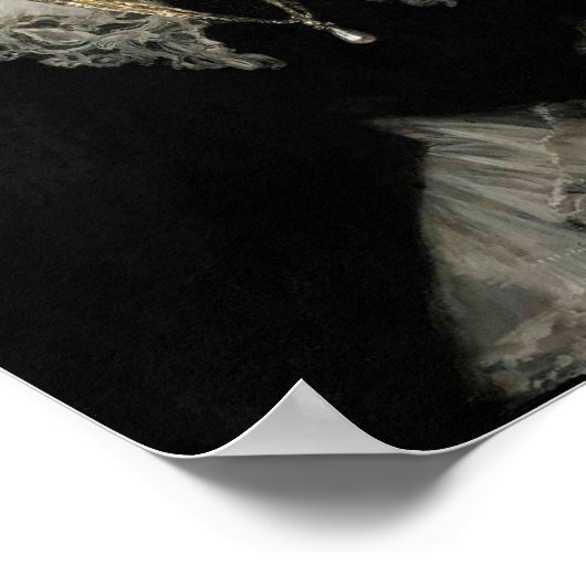 Mevrouw Adeline M. Noble Poster (Hoek)