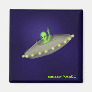 Mevrouw Alien magnet