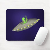 Mevrouw Alien mousepad Muismat (Met muis)