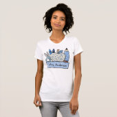 Mevrouw Anderson Schattige Netjes Potlood Coquette T-shirt (Voorkant volledig)
