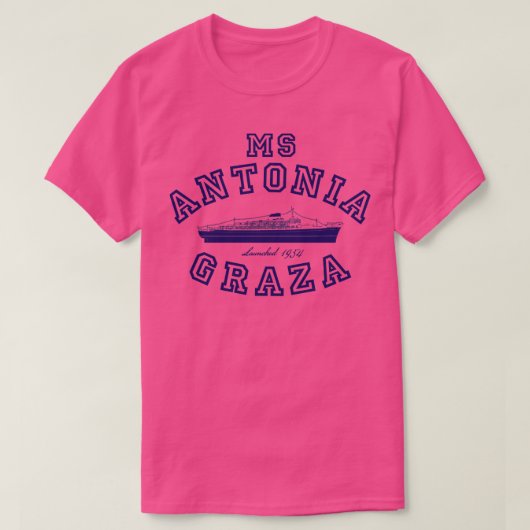mevrouw Antonia Graza 1 T-shirt (Design voorkant)