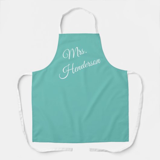 Mevrouw Apron Schort (Voorkant)