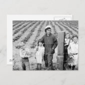 Mevrouw Arnold en kinder - 1939. Briefkaart (Voorkant / Achterkant)