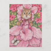 mevrouw Azalea Chipmunk Briefkaart (Voorkant)