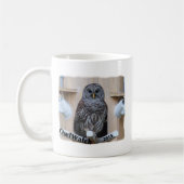 Mevrouw Barred Owl - OctoBox Nest Koffiemok (Links)