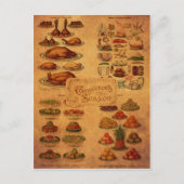 Mevrouw Beeton's kerstfeest Feestdagenkaart (Voorkant)