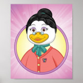 Mevrouw Birdy Poster (Voorkant)