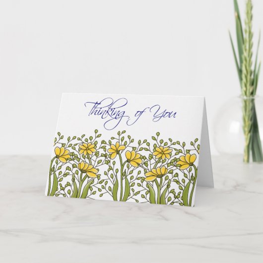 Mevrouw Bren Denk Aan Jou Kaart (Voorkant)