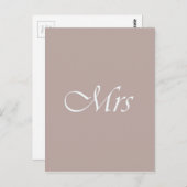 Mevrouw Briefkaart (Voorkant / Achterkant)