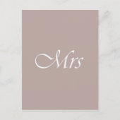 Mevrouw Briefkaart (Voorkant)