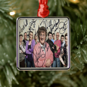 Mevrouw Browns Boys heeft getekend Metalen Ornament