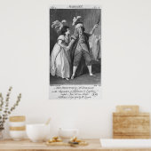 Mevrouw Brunton en de heer Holman als Palmira en Poster (Keuken)